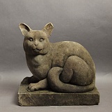 Фигура "Кошка", камень, антик, XVII век